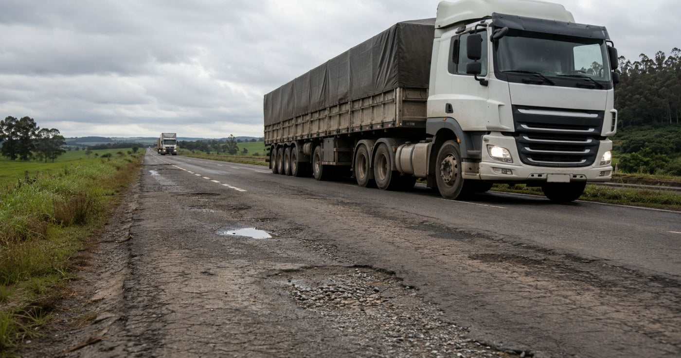 Condições das estradas do Paraná — impacto no transporte rodoviário de cargas