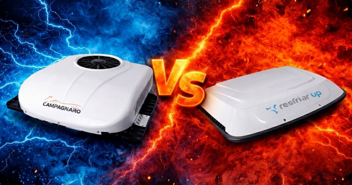 Ar-condicionado versus climatizador para caminhão — comparação e dicas