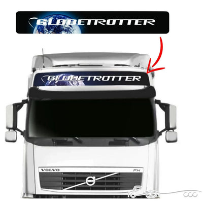 Adesivo para Luminoso Volvo Globetrotter (Modelo Original)