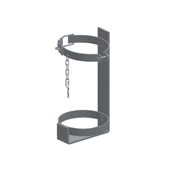 Suporte do Extintor para carretas e cavalos (2 4 6 8 10 12 - Kg)