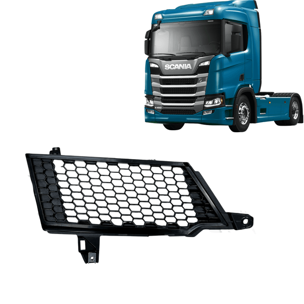 Tela Superior para Farol Lado Direito Scania NTG P/G (após 2019)