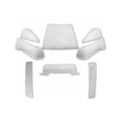 Defletor De Ar Ford Cargo Extra Pesado Completo - Fibroplast