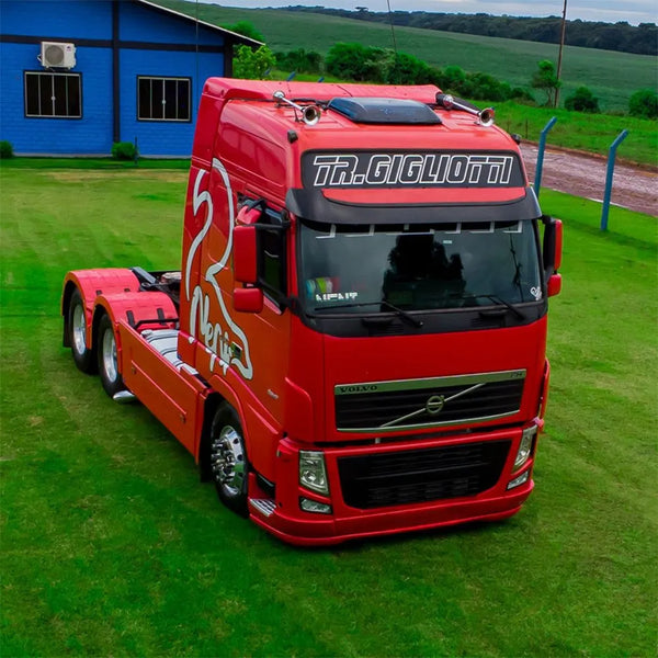 Carenagem Side Skirt Lateral Volvo FH 2005 até 2014 Entre Eixo 3700 - Fibroplast