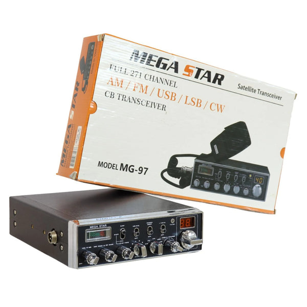 Rádio PX MegaStar MG-97 271 Canais - Preto