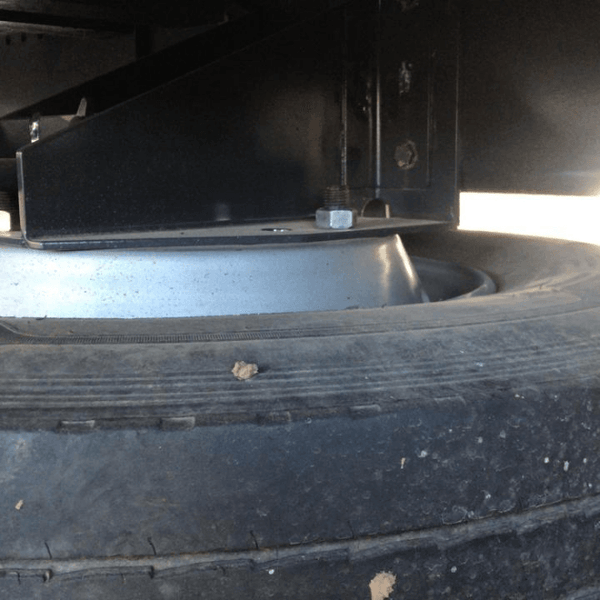 Suporte Estepe Truck 23 Toneladas Roda 10 Furos Para Carroceria