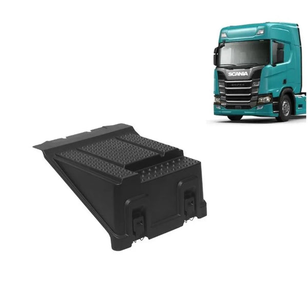 Tampa Caixa de Bateria Scania NTG 2019 até 2024(Veículo com Carenagem lateral)