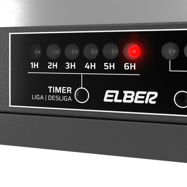 Forno Elétrico Externo Elber Strada 24 Digital 24V 24 Litros Para Caminhão