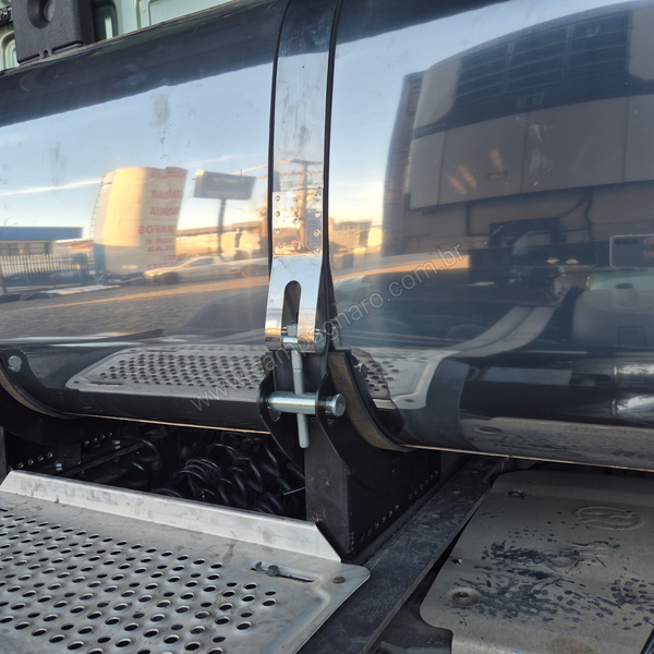 Tanque de Combustível Auxiliar de Inox 600 Litros Oval - Completo