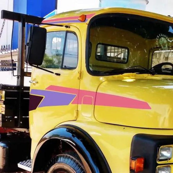 Faixa Lateral Adesivo Mercedes-Benz 1113 1114