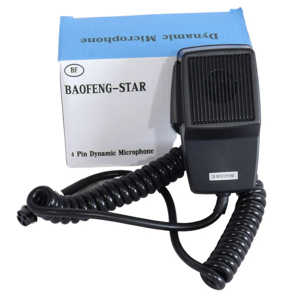 Microfone PTT Rádio PX - 4 Pinos