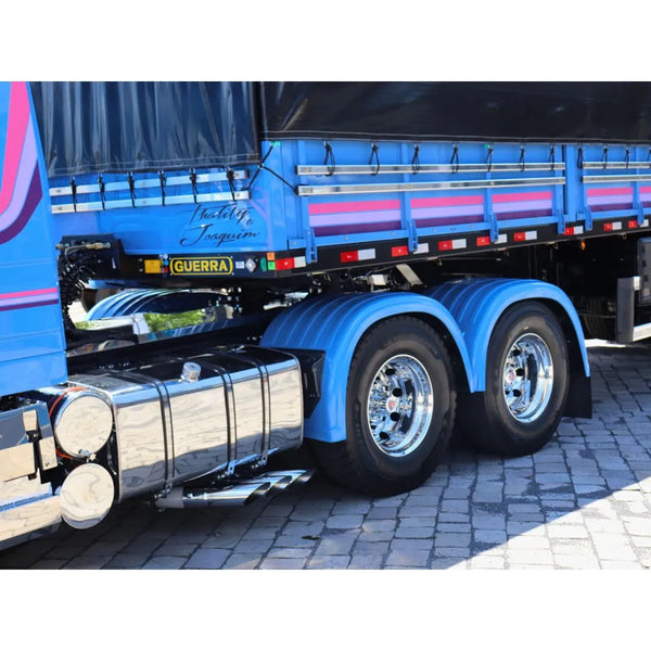 Kit Tanque de Combustível Inox 294 e 397 Litros Scania T R 113 143