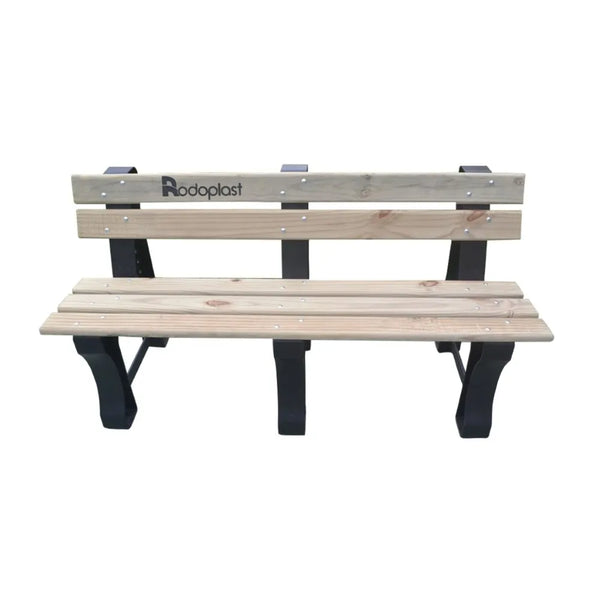 Banco de madeira com 3 Lugares Modelo Standard - Rodoplast