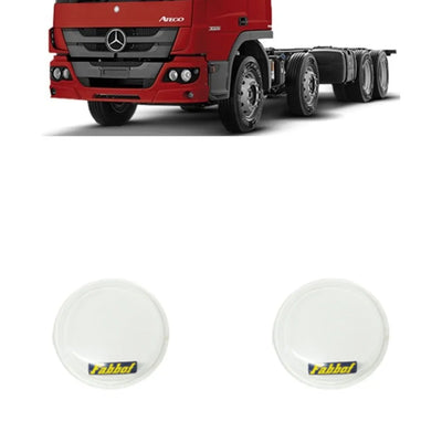 Capa do Farol Acrílico Auxiliar Mercedes-Benz Atego 2012 2020