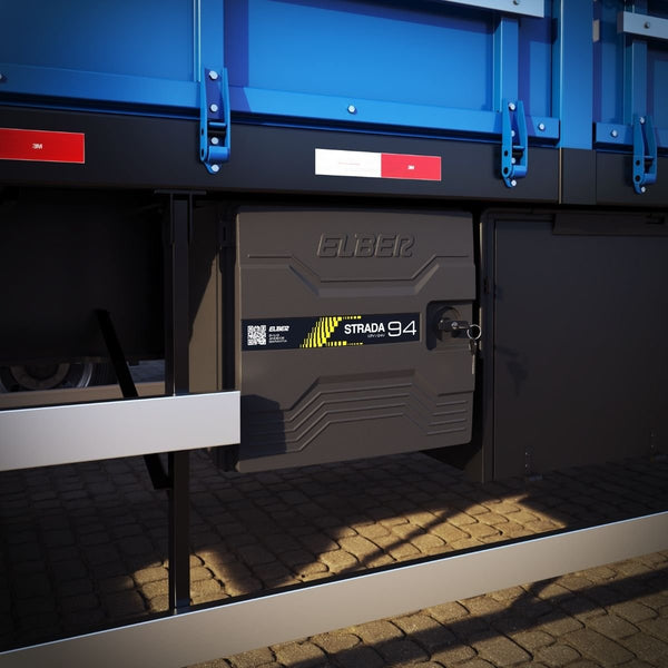 Geladeira Caminhão Externa 94 Litros Big 12v 24v Elber - Bege