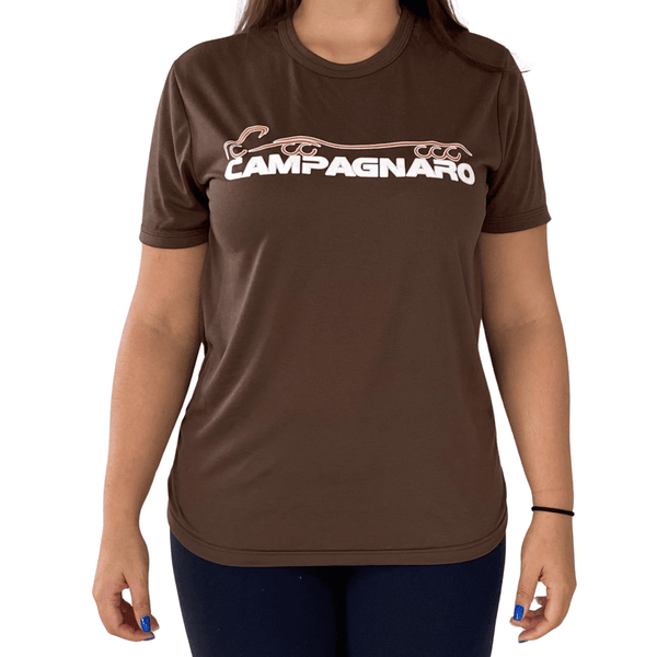 Camiseta Campagnaro Marrom Caminhoneiro Oficial