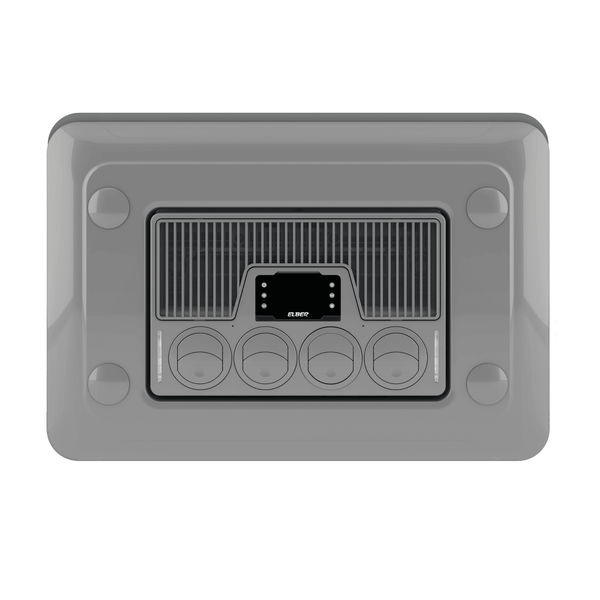 Ar-Condicionado de Teto Elber EL9000 Inverter 9000 BTUs 24V - painel interno com display e difusores