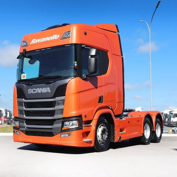Carenagem Side Skirt Lateral Scania NTG Entre eixo 3350 mm Escamento Lado Esquerdo - Fibroplast