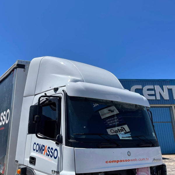 Lâmina Tapa Sol Mercedes-Benz Atego Cabine Baixa 2013 a 2021