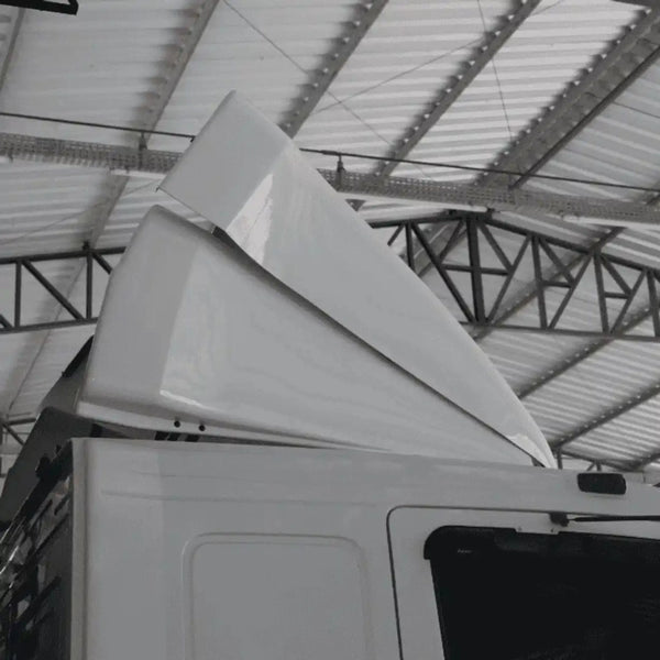 Defletor Ar Mercedes Atego Cabine Baixa Leito Rodoplast