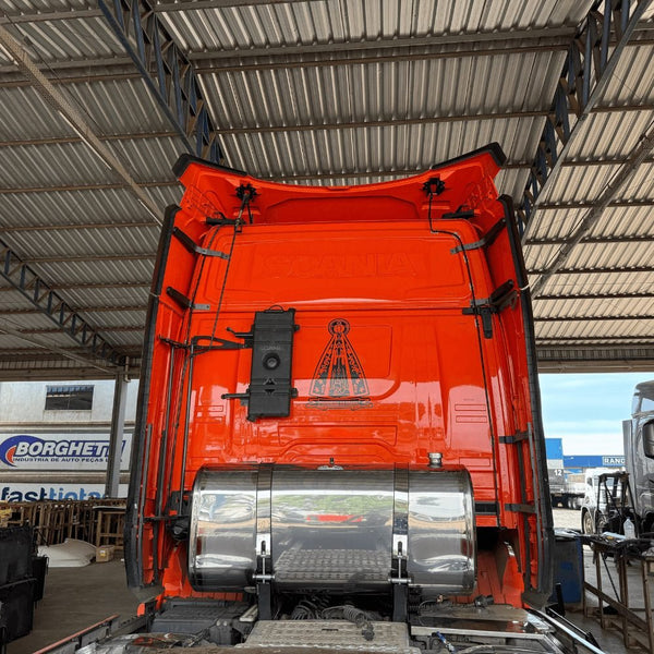 Tanque de Combustível Auxiliar de Inox 600 Litros Oval - Completo