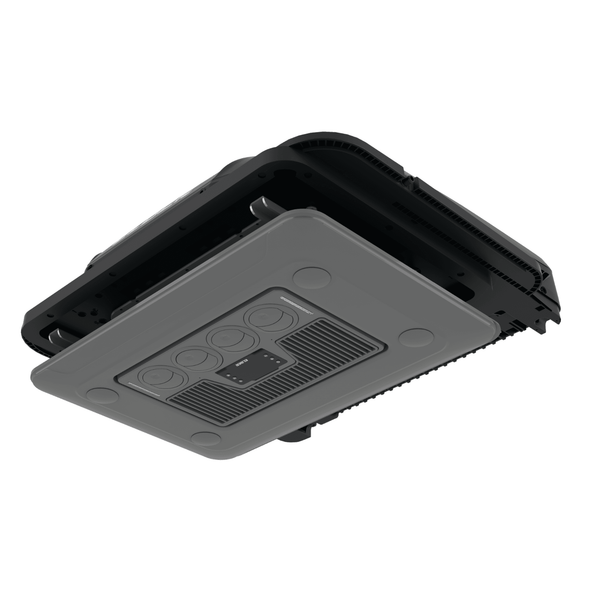 Ar-Condicionado de Teto Elber EL9000 Inverter 9000 BTUs 24V - acabamento interno instalado no teto