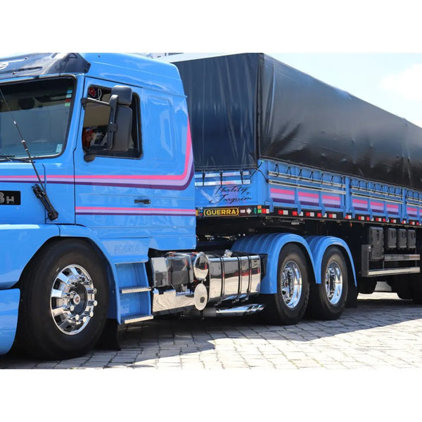 Kit Tanque de Combustível Inox 294 e 397 Litros Scania T R 113 143