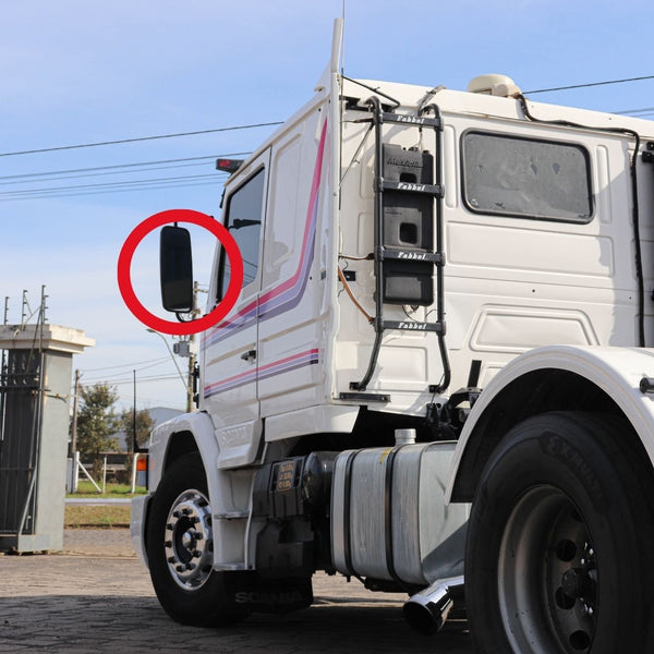 Vidro do Espelho Retrovisor Scania T R 112 113 142 143