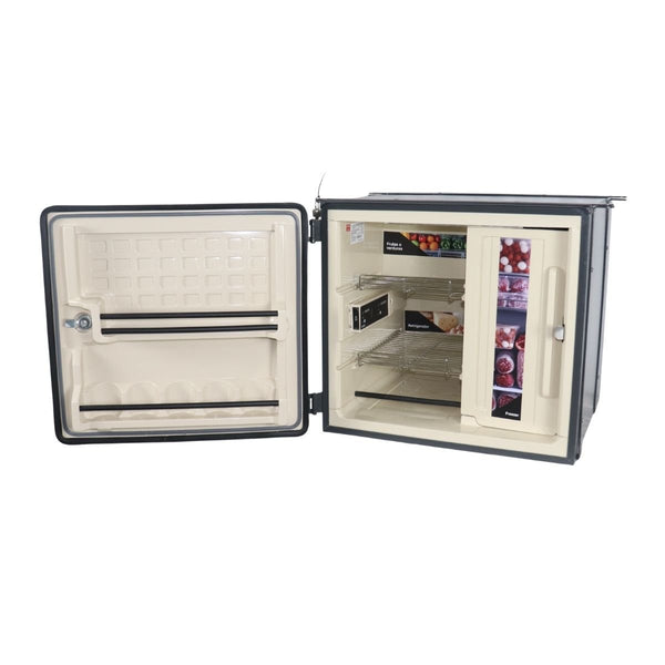 Geladeira Caminhão Externa 94 Litros Big 12v 24v Elber - Bege
