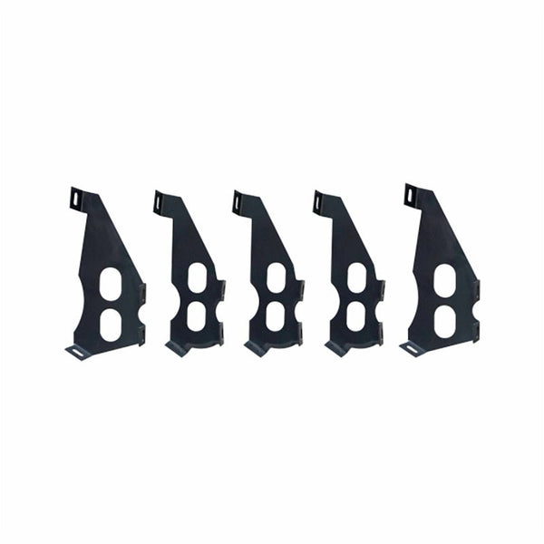 Kit Suportes Quebra-sol Ford 2012 Cab. Leito (Teto Alto)