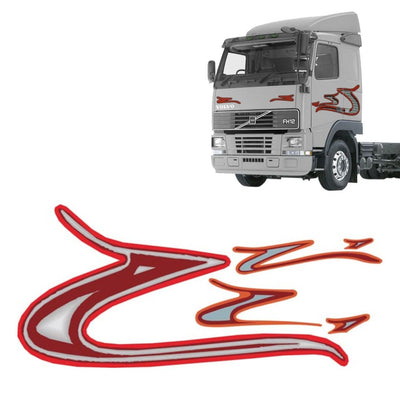 Faixa Lateral Adesivo Volvo NH FH 2000