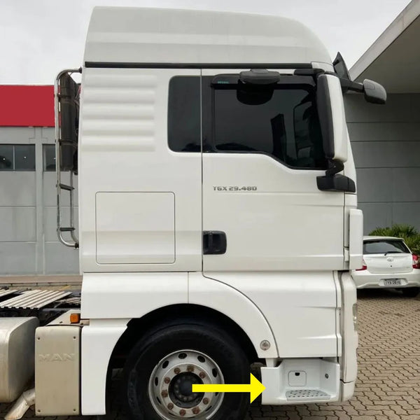 Estribo Man TGX Plástico BL Fibras - Alta Durabilidade