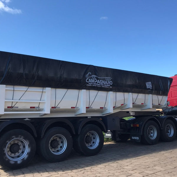 Lona de Vinil para caminhão 9,6 x 5,1 Metros (Impermeável)