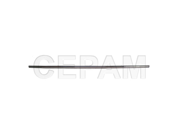 Friso Sup. Grade Inf. FH5 (após 2021) (cromado) (22822856) 128 cm Volvo - foto do fabricante Cepam