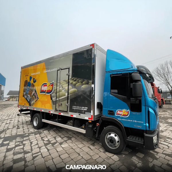 Calha de Chuva Caminhão Iveco Eurotech Eurocargo Stralis Hi-Way Hi-Road Tector - Com Recorte