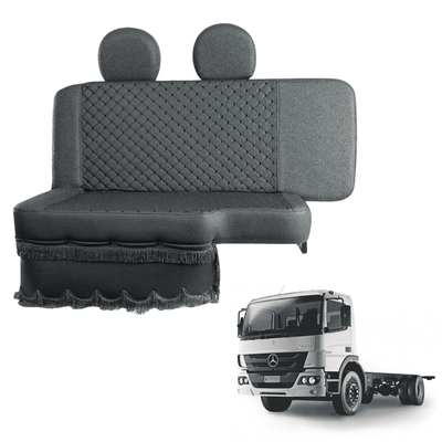 Sofá-Cama Carona Caminhão Mercedes-Benz Atego sem Prolongamento