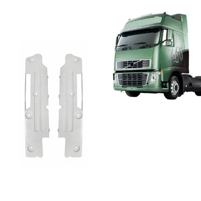 Chapa de Proteção do Farol de Plástico Volvo FH 2010 a 2014 - Par Direito e Esquerdo