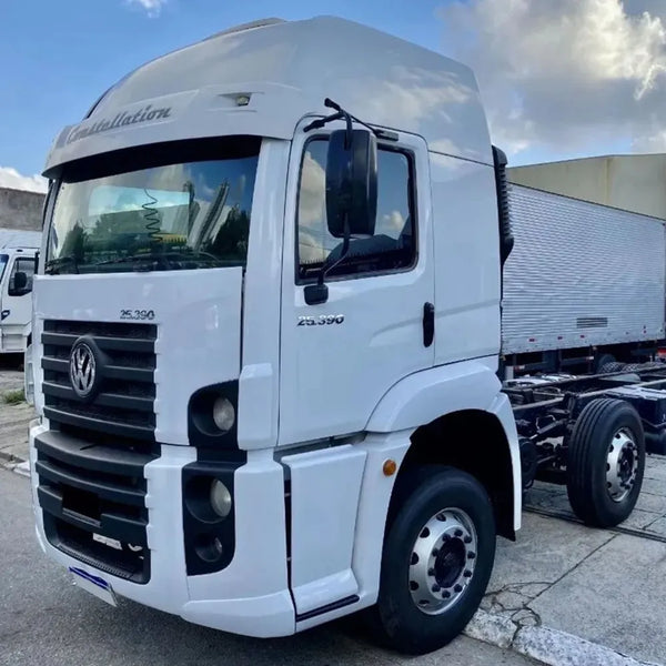 Tampa Estribo Com Suporte Volkswagen Constellation - 2 Degraus