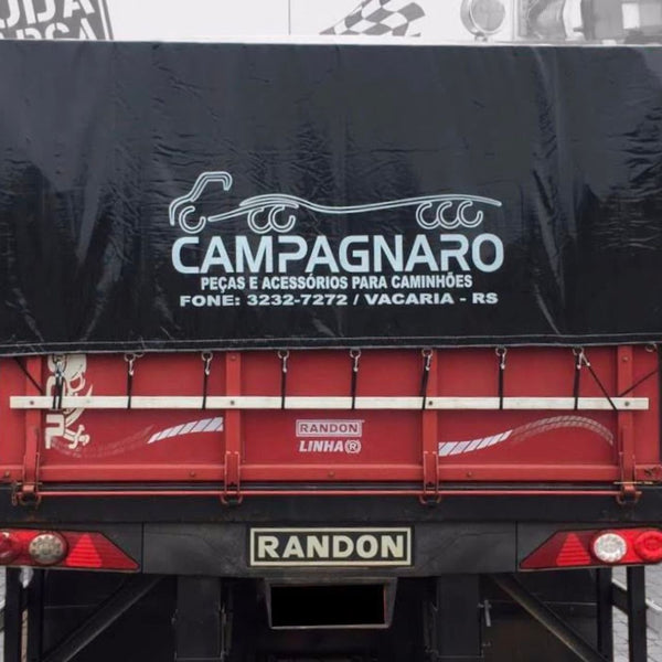 Lona de Vinil para caminhão para Bitrem 9,5 x 5 Metros (Impermeável)
