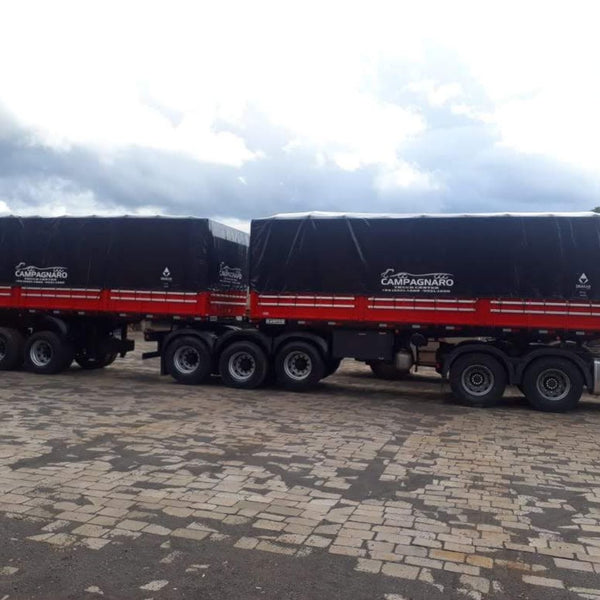 Lona de Vinil para caminhão para Bitrem 9,7 x 5,2 Metros (Impermeável)