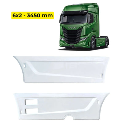Carenagem Side Skirt Lateral Iveco S-WAY 6x2 3450 mm Entre Eixos - Rodoplast