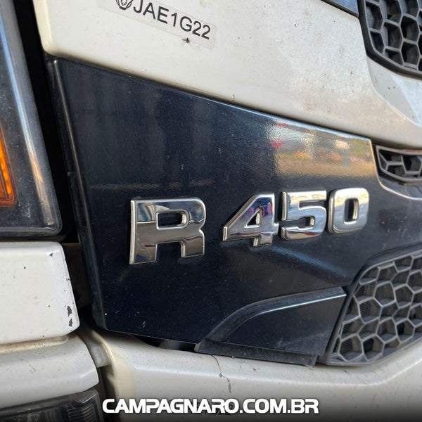 Emblema de Pôtencia Inox Espelhado Scania NTG