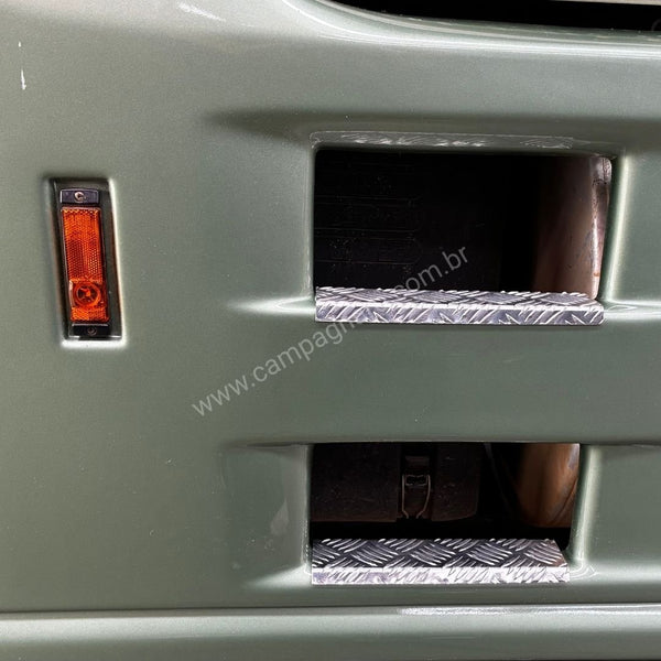Carenagem Side Skirt Lateral New DAF XF 6x4 - Entre eixo 3475 mm e 3600 mm - Fibroplast