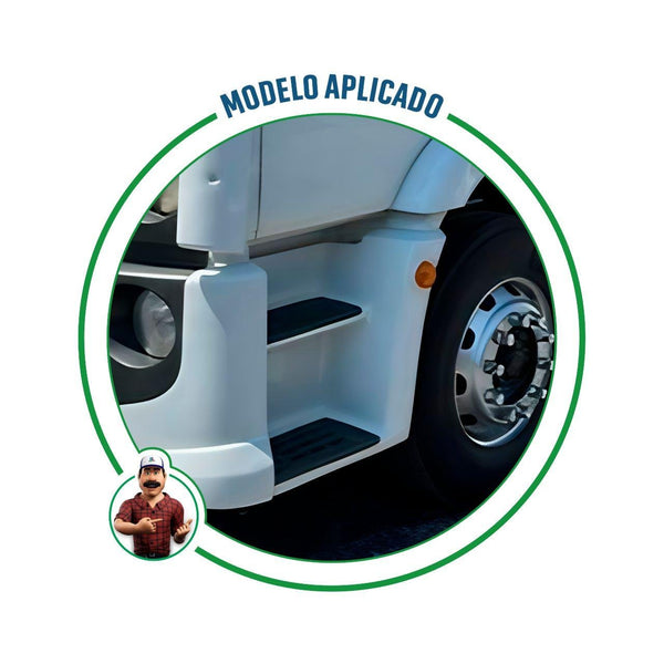 Estribo 2 Degraus com Matraca e Reforço - Volkswagen Constellation