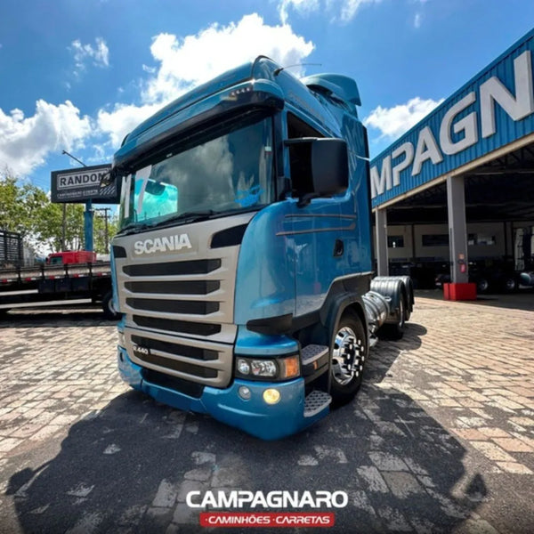 Capa do Farol Acrílico Individual Sinaleira Scania P G R Highline Streamline 2013 a 2018 Colado na Sinaleira