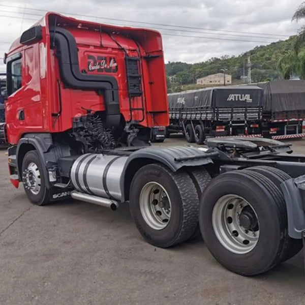 Escapamento Cromado Scania P G R 2008 a 2011 Lado Esquerdo
