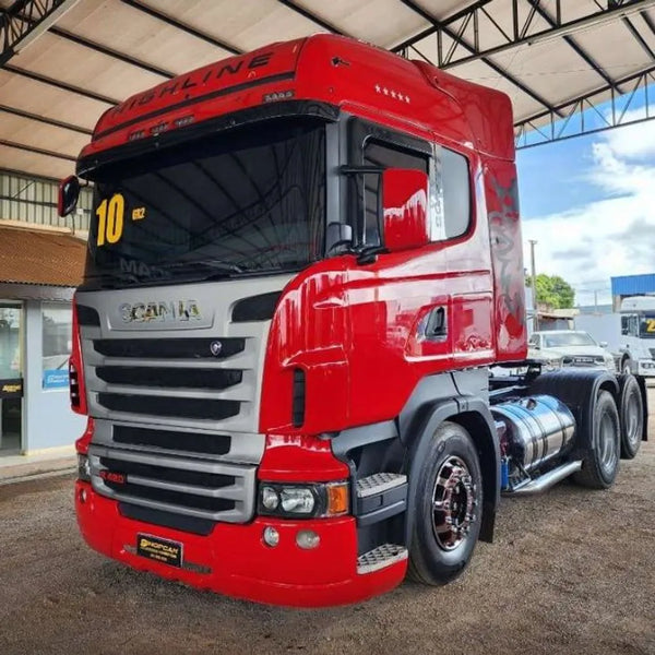 Escapamento Cromado Scania P G R 2008 a 2011 Lado Esquerdo