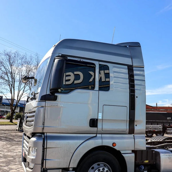 Defletor de Ar Man TGX Cabine Alta e Volkswagen Meteor Com Teto Cegonheiro - Rodoplast