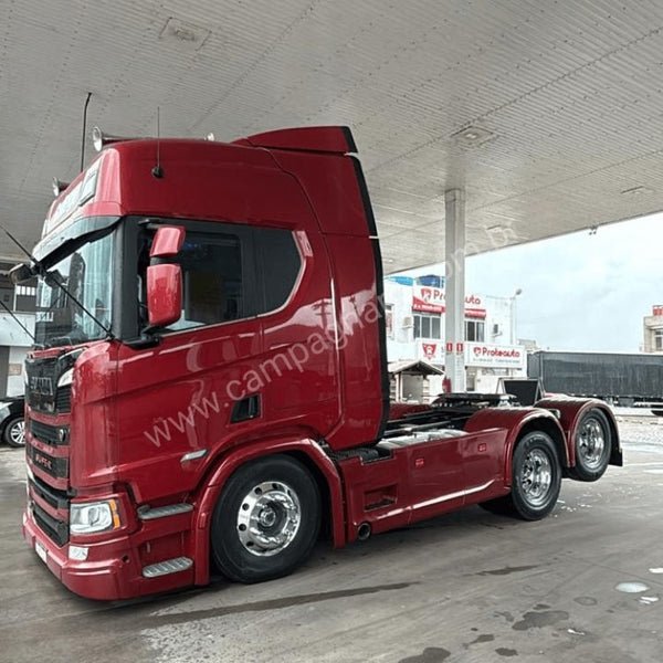 Carenagem Side Skirt Lateral Scania NTG Entre eixo 3150 mm/3350 mm/3550 mm/3600 mm Escapamento Lado Esquerdo - Boff