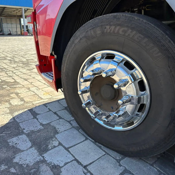 Calota Dianteira Race Truck Plástico - Par