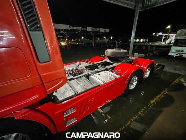 Carenagem Side Skirt Lateral Iveco HI-WAY 3500 mm Entre Eixos - Fibroplast